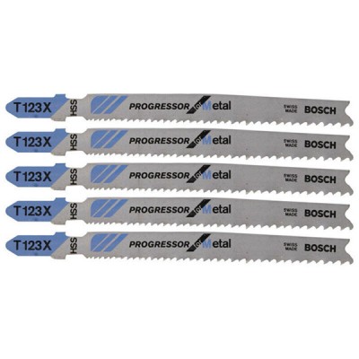 BOSCH T 123 XF Progressor For Metal Jigsaw Blade 2 608 638 473